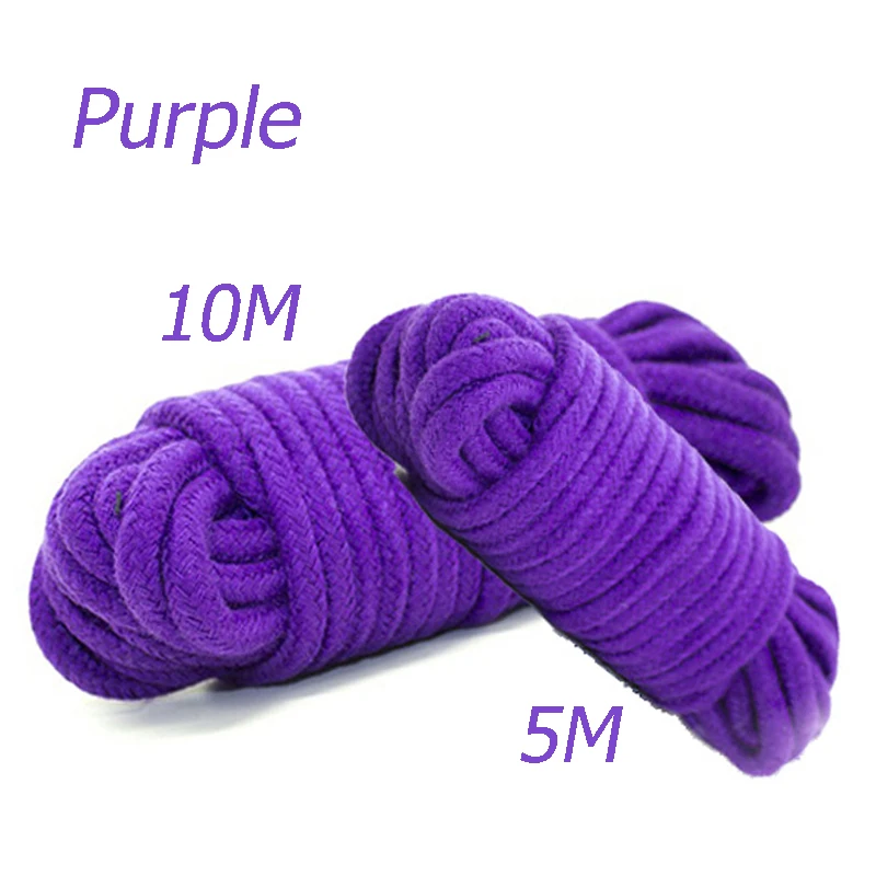 Sex Slave Bondage Rope Nylon Hand Cuffs Restraint Rope Slave Roleplay Toys for Couples Adult Games Products Flirting Toys 5M 10M