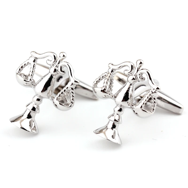 

Free shipping Balance scales Cufflinks for Mens Jewelry shirt cufflinks Brand cuff buttons cuff link