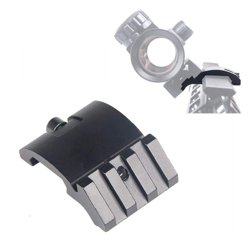 airsoft tactical M4 gun AR 15 accessories 45 degree Offset 20mm Rail picatinny weaver for hunting rifle scope (1)