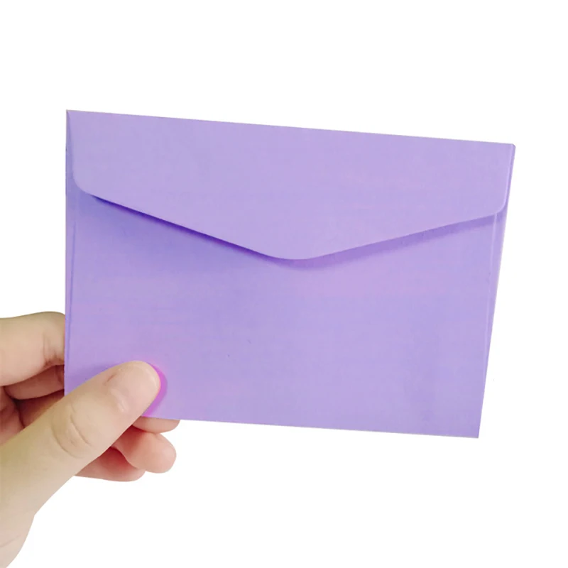 DIY бумажный конверт конфеты цветные конверты Многофункциональный ремесло для открытки с буквами школьный материал 10 шт твердый Подарочный конверт