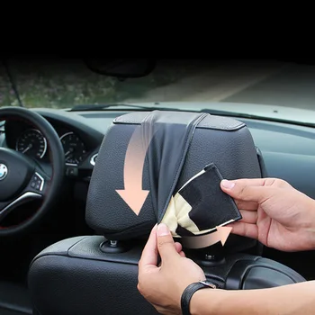 

Head Headrest Car Seat Pad Memory Foam Pillow Support Cushion Interior