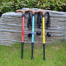Trekking Poles Hike Walking Stick Nordic Walking Cane Aluminum Ski Camp Telescopic Baton Outdoor Hiking Poles Crutches Trekking Poles Hike Walking Stick Nordic Walking Cane Aluminum Ski Camp Telescopic Baton Outdoor Hiking Poles Crutches