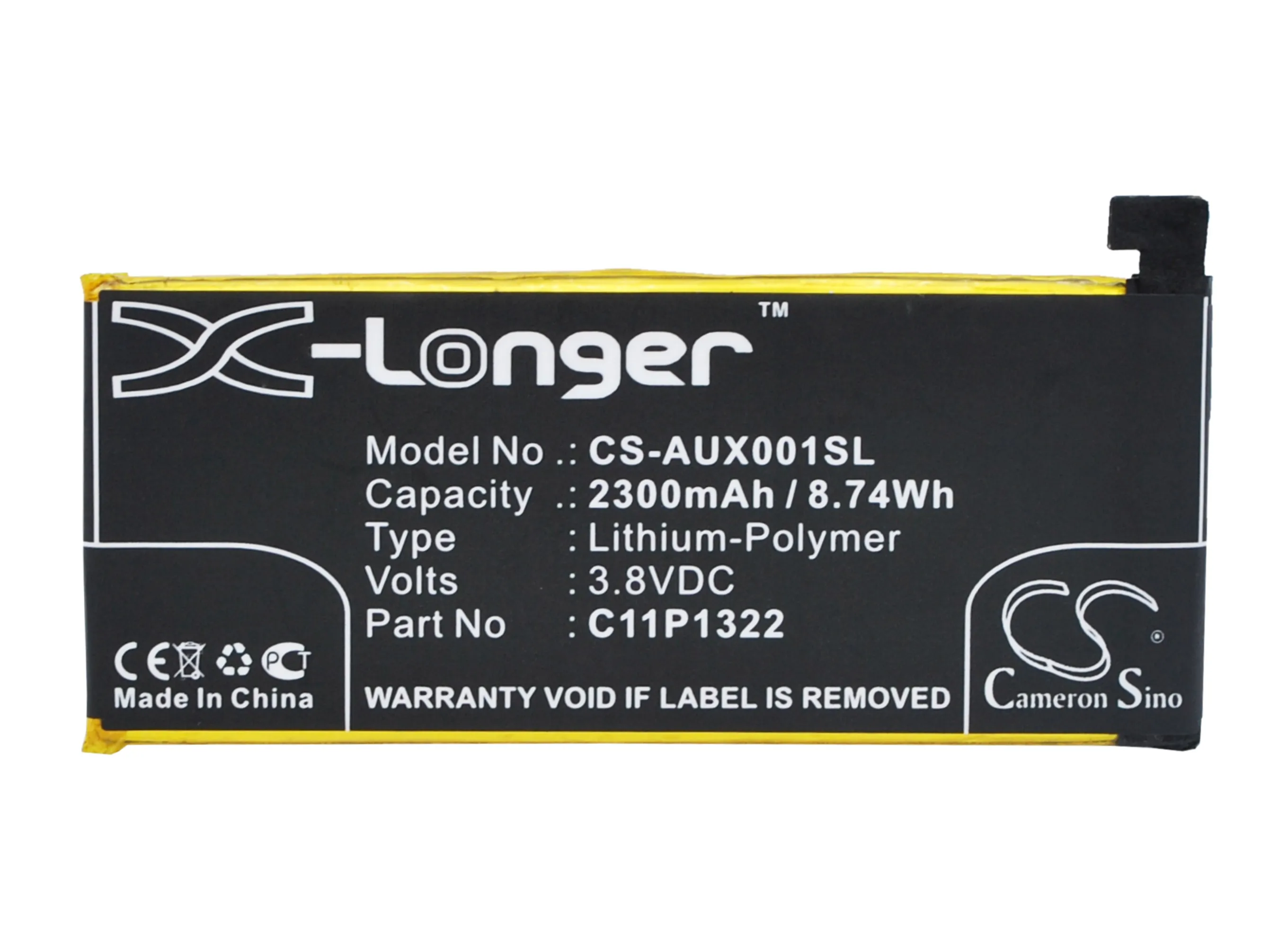 Cameron sino 2300mAh аккумулятор для Asus T00D ZenFone S ZenFone X, C11P1322