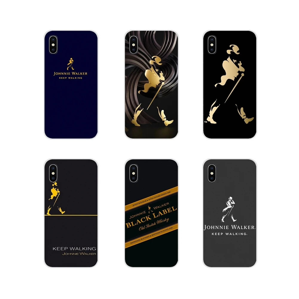 Classic Whiskey Johnnie Walker For Sony Xperia Z Z1 Z2 Z3 Z5 compact M2 M4 M5 E3 T3 XA Huawei Mate 7 8 Y3II Silicone Shell Cases | Мобильные