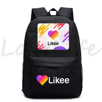 

LIKEE LIVE School Backpack Casual Backpack For Teenagers Kids Student Travel School Bags Shoulder Backpacks