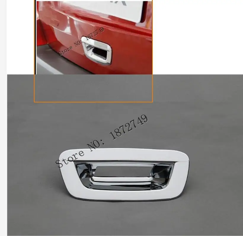 2013 2014 2015 2016 2017 2018 для Buick Encore ABS Хромированная Задняя ручка Чаша накладка задняя