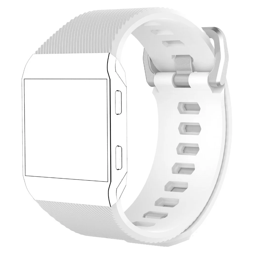 Сменные полосы, совместимые с Fitbit Ionic классический Регулируемый дышащий ремешок аксессуар спортивные силиконовые браслеты 1EH