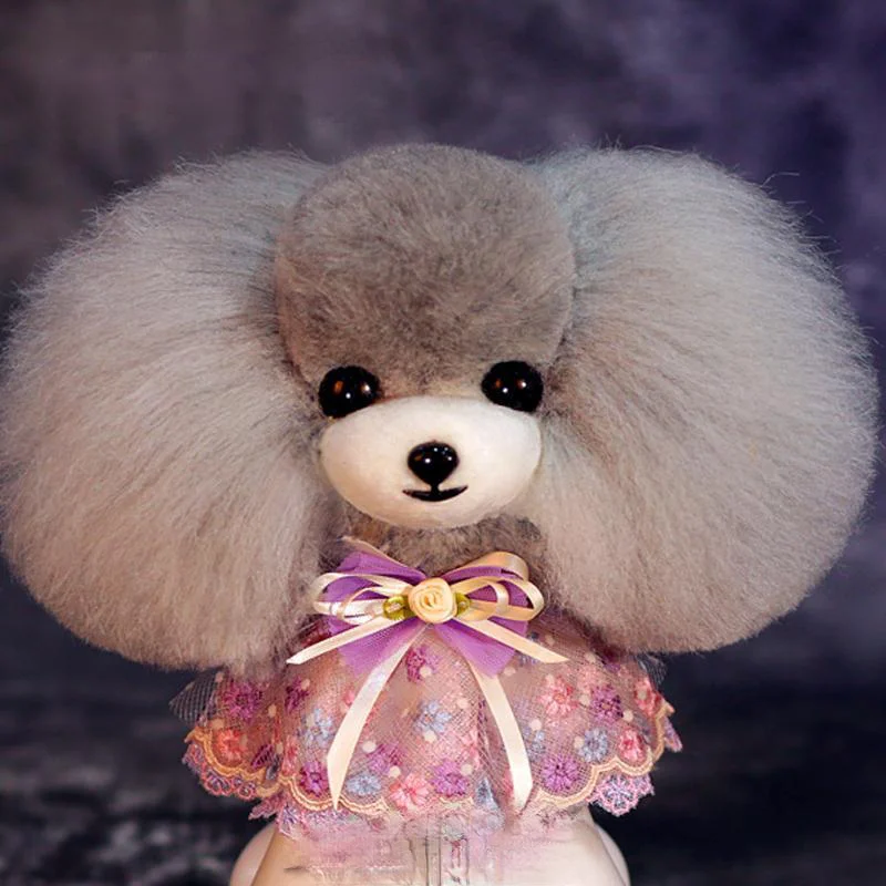 Grooming Model dog Teddy bear head mannequin for font b Pet b font goomers trimming practice