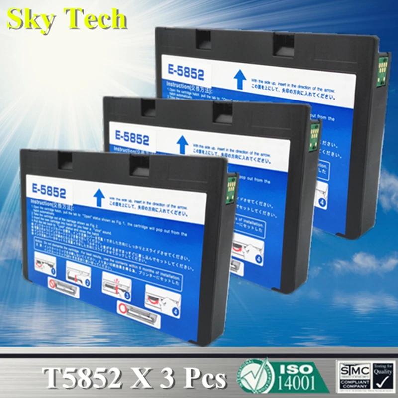 Качественный совместимый чернильный картридж для T5852, T-5852 для Epson PictureMate PM210 PM235 PM250 PM270 PM310 PM215 PM245 и т. д