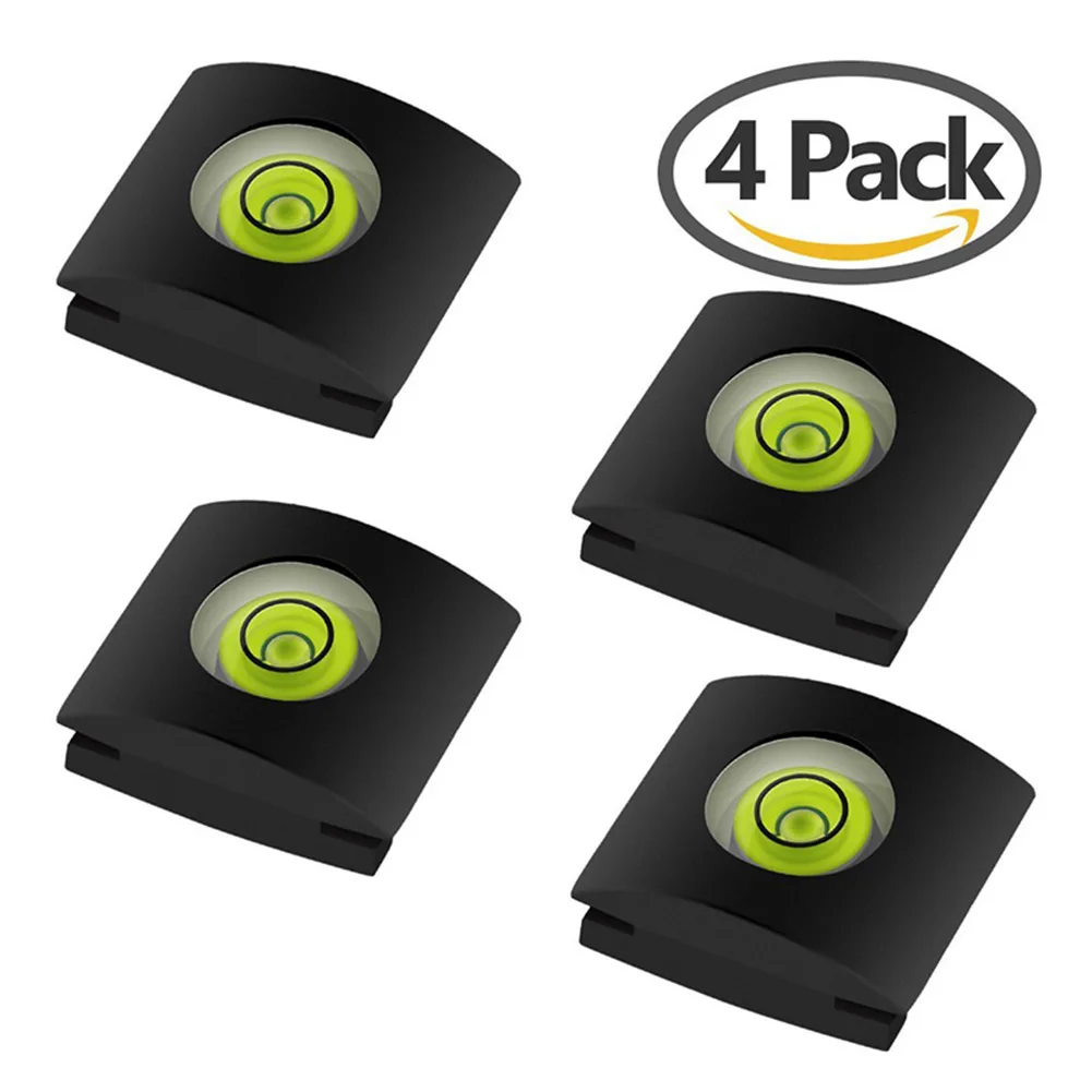 

4Pcs/Set Camera Bubble Spirit Level Hot Shoe Protector Cover DSLR Cameras Accessories For Sony A6000 Canon Nikon GDeals