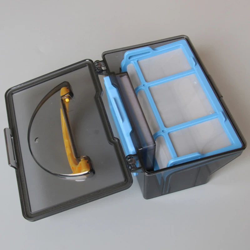 

Dust Box Bin for Ilife V50 Robot Vacuum Cleaner Parts Accessories Hepa Filter X1 + Efficient Hepa Filter X1