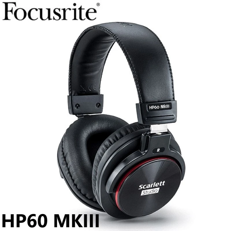 Focusrite Scarlett Studio Hp60 Mkiii Closedback Headphone, High Sound Quality Longlasting
