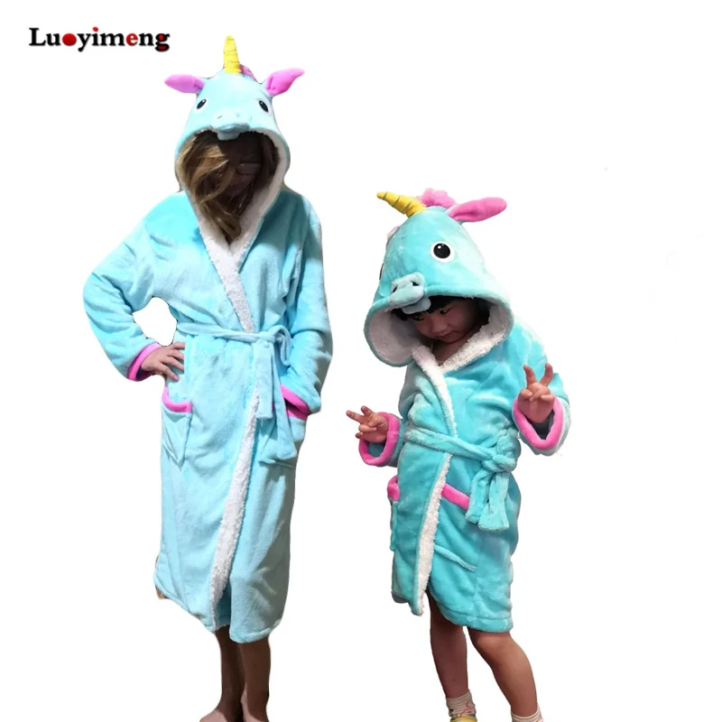 Stitch Dressing Gown Stitch Girl Bathrobe Flannel Bathrobes