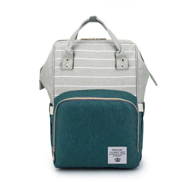 MissAbigale, модная сумка для подгузников для мам и мам, Большая вместительная детская сумка, рюкзак для путешествий, дизайнерская сумка для кормления, для ухода за ребенком - Цвет: F2