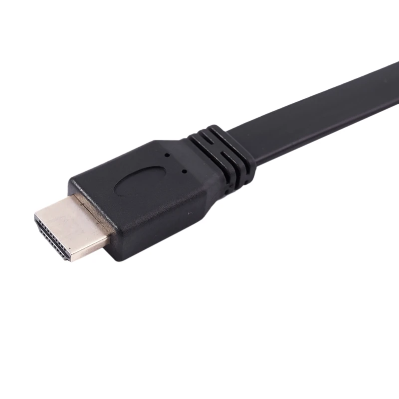0,3 m 1,4 V Высокоскоростной 1080 a HDMI видео аудио плоский кабель M/M P 3D