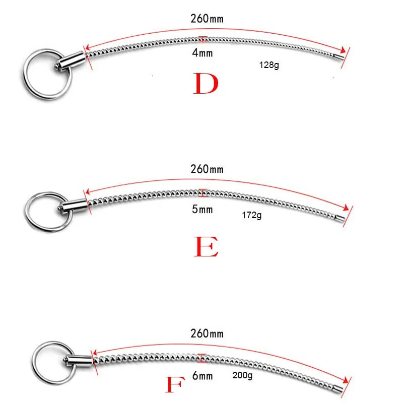 Electric Estim Stainless Steel Urethral Sound Dilator Male Penis Plug Utheral Sounding Catheter Stimulator Adult Sex Toy For Men urethral dilator,silicone urethral dilator
