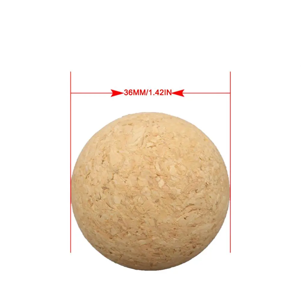 1pc / 6pcs Wooden Table Soccer Accessories 36MM Football Desktop Soccer Ball Games Entertainment
