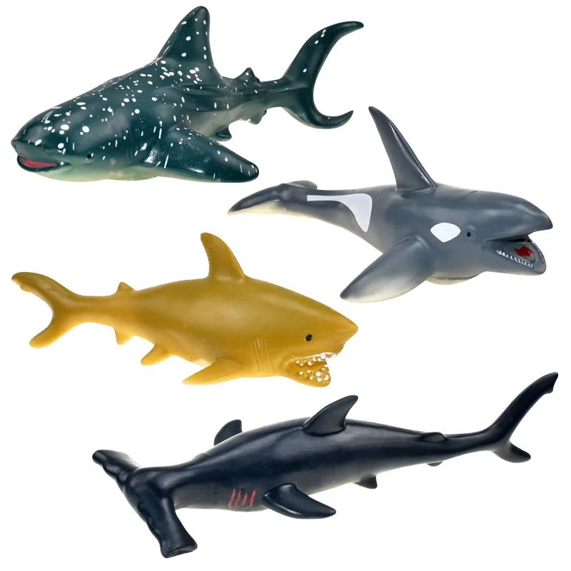 Lifelike Shark Shaped Toys Realistic Animals Model for Kid Toy 