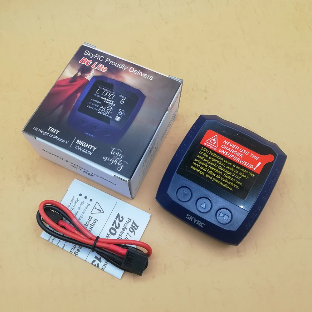 Умное зарядное устройство постоянного тока SKYRC B6 Lite 220 Вт 13 А 7 32 В для