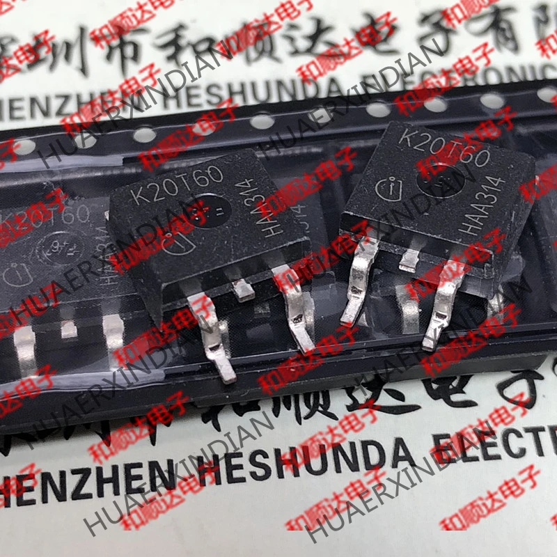 20 шт./лот IKB20N60T K20T60-263 600V 20A на