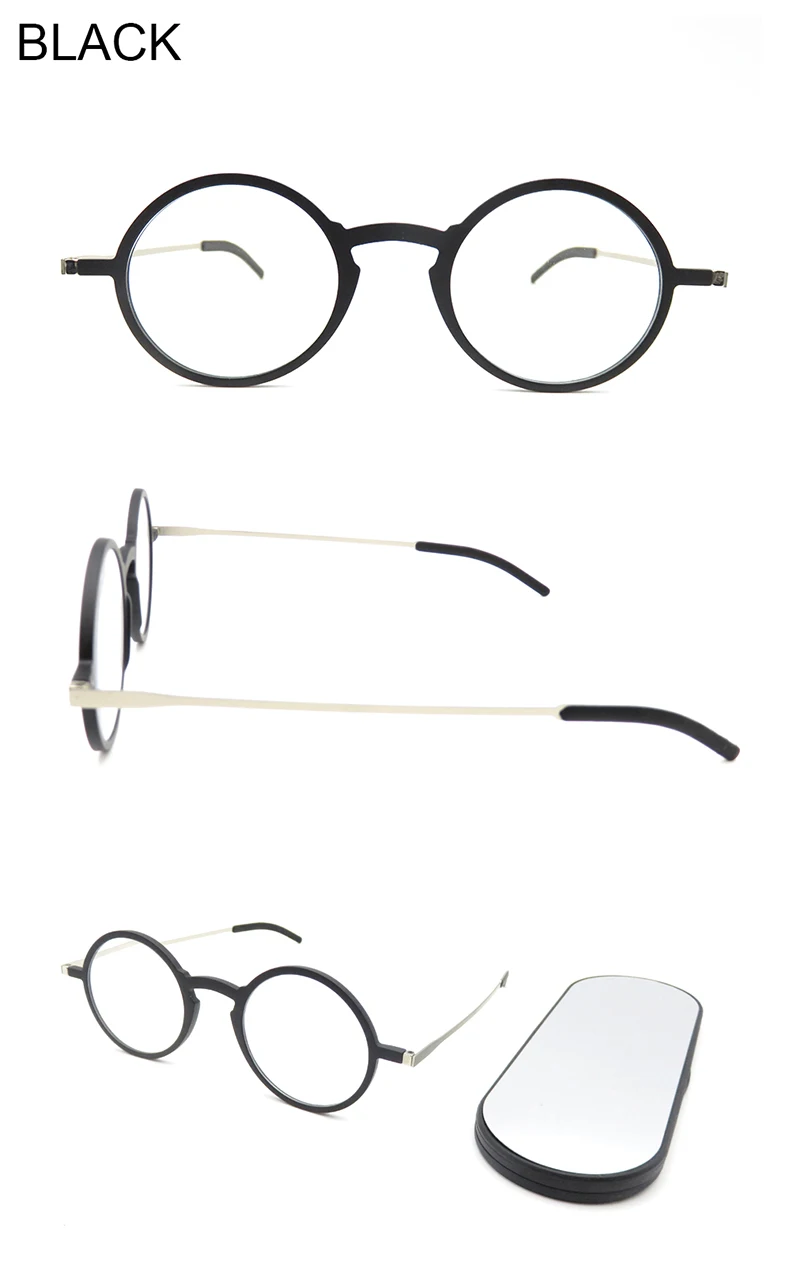 Kann Blume Rahmen Weibliche Grad Gläser Anti-blau Licht männer Lesebrille Mit Fall Brillen Rahmen frauen óculos de grau + 4 – Detail 5