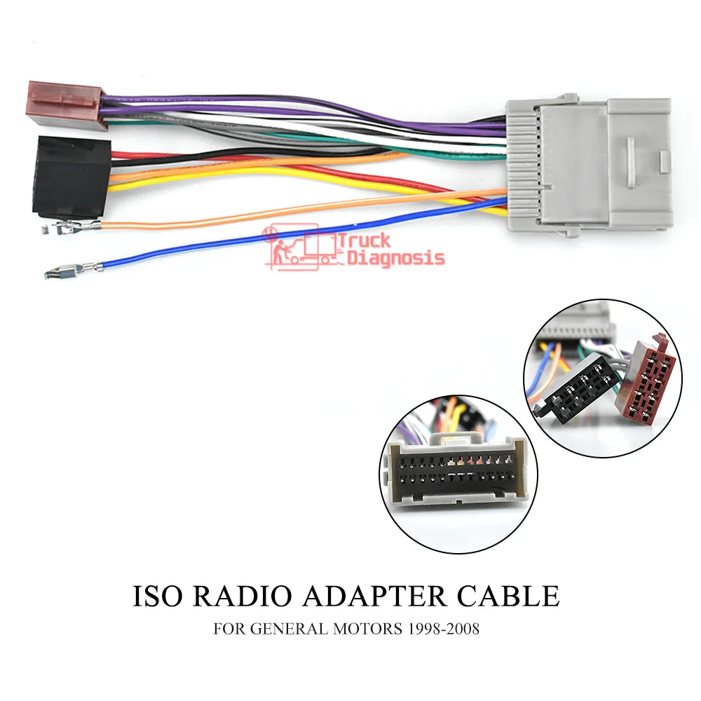 12-042 ISO(female) HARNESS radio adapter for BUICK 2004-2009 CHEVROLET GMS Hummer H3 | Автомобили и мотоциклы