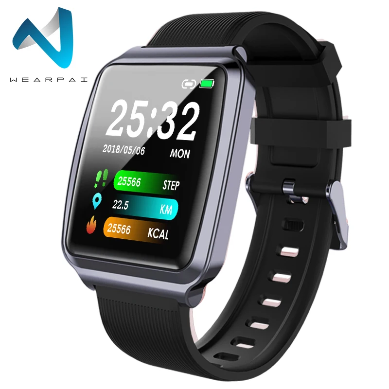 Wearpai Bluetooth Смарт часы монитор сердечного ритма KY116 телефон карта Android Смарт часы телефонный звонок браслет часы для Android IOS