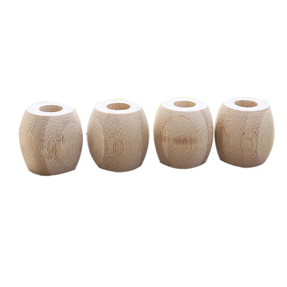 Bamboo Toothbrush Holder Stands Toothbrush Accessories Tools for Bathroom