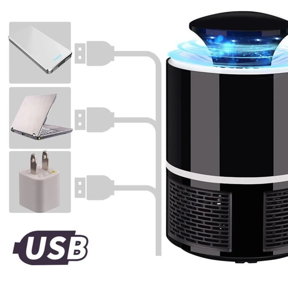 Электроника usb Москитная лампа для борьбы с вредителями электрическая Москитная мухобойка ловушка светодиодный светильник Жук Насекомое Отпугиватель
