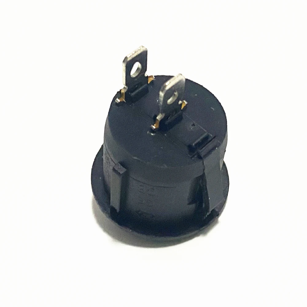 Rocker Switch 5pcs/10pcs 16mm Diameter Small Round Boat Black Mini Round Black White Red 2 Pin ON-OFF 20MM