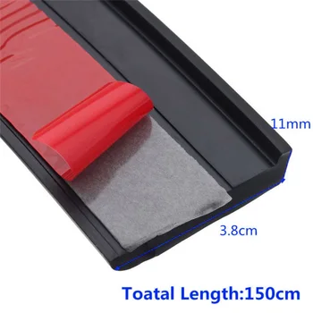 

1pc Anti-collision Strip Flares Protection Rubber Replacement Kit Exterior