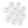 Ballons de fête sur licorne pour anniversaire, 12 pièces, décorations à licorne, pour enfants, de couleur Latex ► Photo 2/6