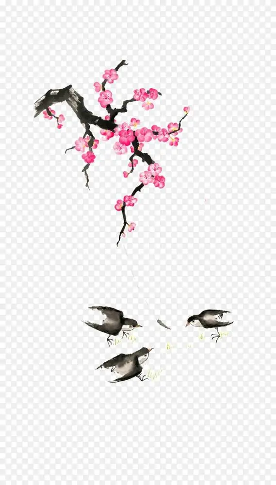 水彩画梅花 梅花png图片素材免费下载 图片编号 Png素材网