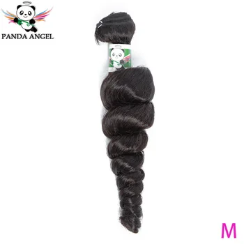 

Brazilian Hair Weave Loose Wave Bundles Deal Natural Black 100% Human Hair Bundles Remy Hair Extensions For Black Women Panda