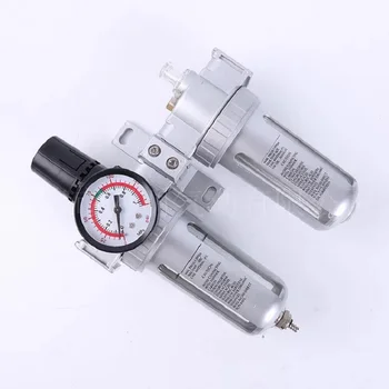

SFC-200 SFC-400 SFC-300 Air Compressor Air Filter Regulator Oil Water Separator Trap Filter Regulator Valve Automatic Drain 1PCS