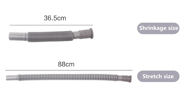 Свободно растягивается и Согнут для использования в кухне ванной раковины для туалета с высоким качеством ПВХ стоки