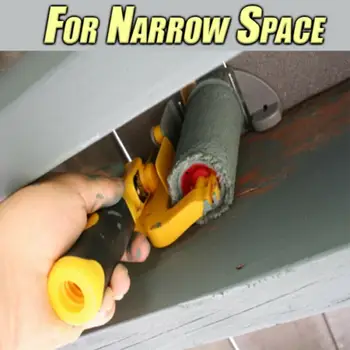 

Clean-Cut Paint Edger Roller Brush Safe Tool Portable Ceilings Multifunctional Wall Room tool Wall For Home brush paint rol H5Z0