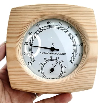 

2-in-1 Thermo-Hygrometer Thermometer Hygrometer Sauna Room Steam Indoor Home Decor Accessories