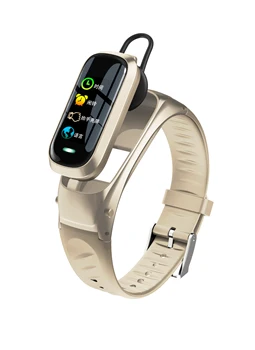 

B9 SmartWatch Earphone Quality Voice Wristband bluetooth Call AI Voice Assistant Blood Oxygen Heart Rate Monitor SmartWatch Band