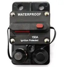 Аксессуары для установки на автомобиль ручной сброс автоматического выключателя с красным переключателем водонепроницаемый пылезащитный 150A