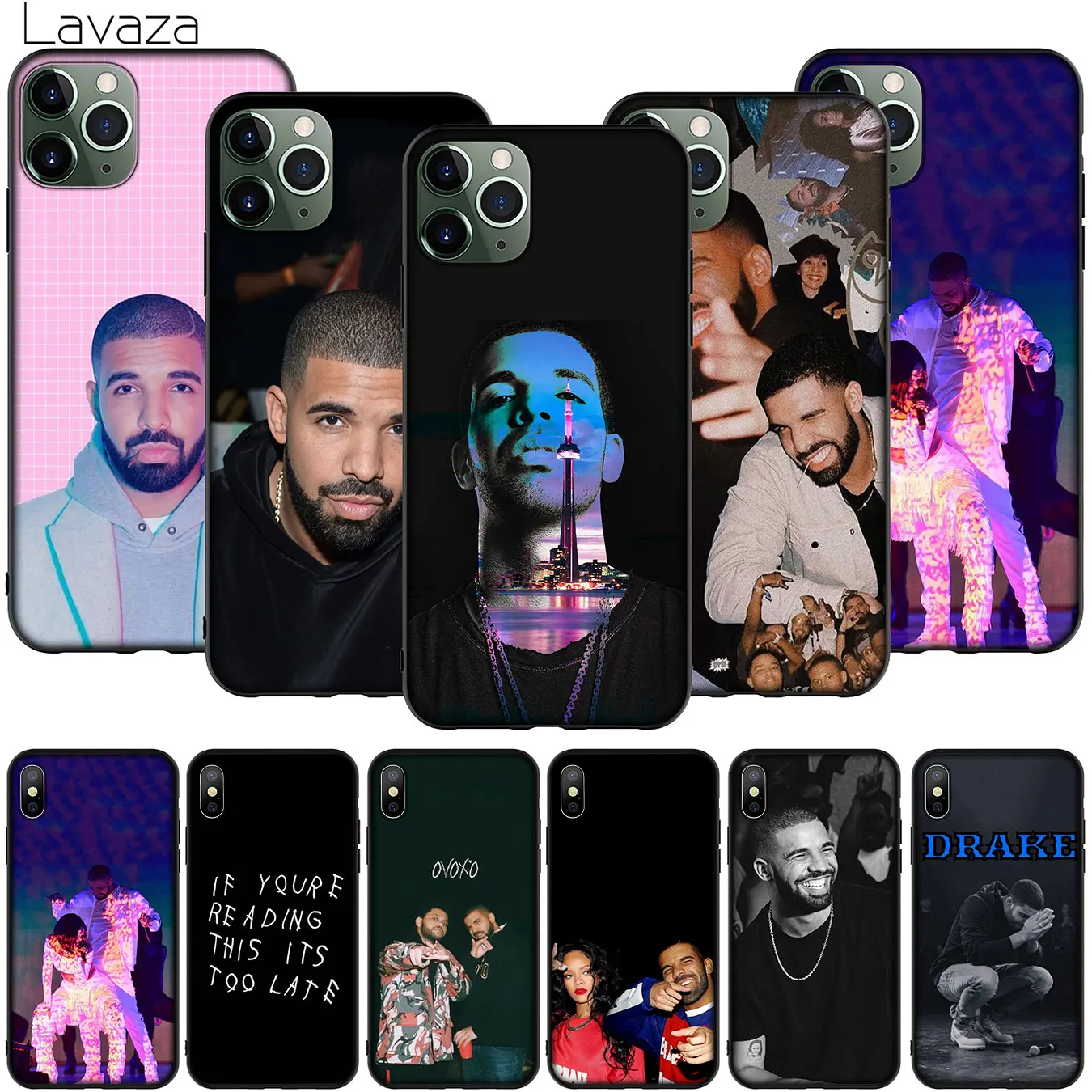Drake pop Soft Silicone Phone Case for iPhone 11 Pro XR X XS Max 10 7 8 6 6S 5 5S SE Cover |