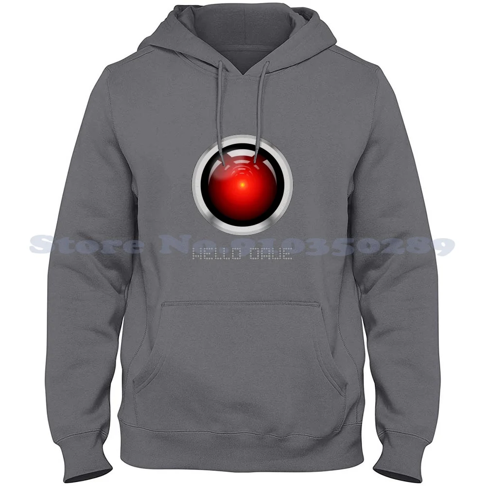 Ciao Dave Felpa Con Cappuccio A Maniche Lunghe Hal Hal 9000 2001 A Space Dave Hello Dave Fantascienza Sci Fi Nerd Geek Impressionante