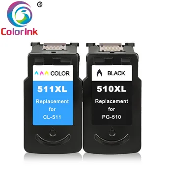 

ColoInk PG510XL CL511XL PG510 Ink Cartridge for Canon MP240 MP250 MP260 MP280 MP480 MP490 IP2700 MP499 printer PG 510 CL 511