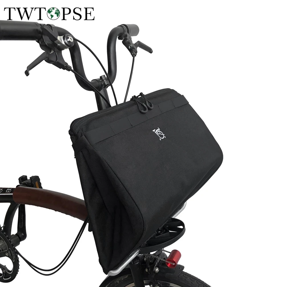 Bike Bag Folding Bicycle Brompton Dog Basket TWTOPSE Bicycle Bike