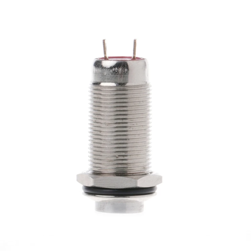 

Drop Shipping 12mm Waterproof Self-locking Latching Metal Push Button Switch High Flush