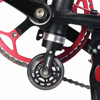 

2020 New Portable Folding Bike Auxiliary Roller Wheel Foldable Bicycle Assistor Wheel