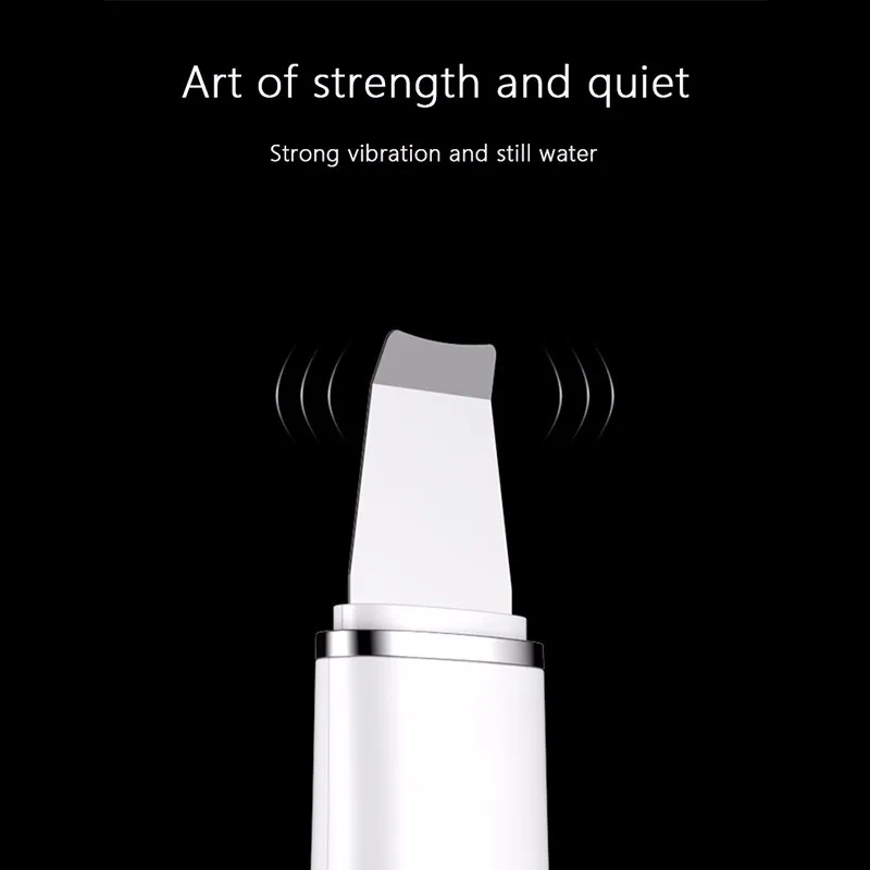 Ultrasonic Face Cleaning Machine Skin Scrubber Facial Cleaner Peeling Remove Blackhead Pore Cleaner Rechargeable Skin Care Tools