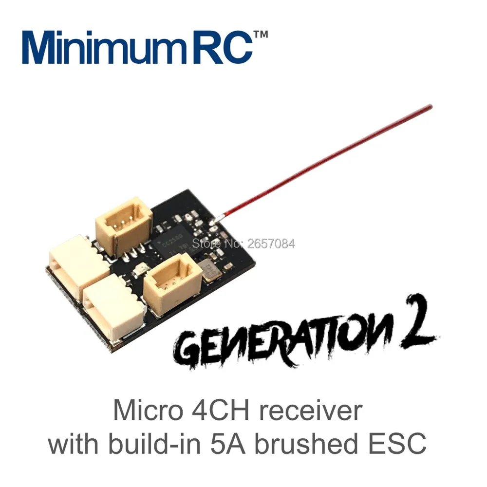 Миниатюрный ресивер Dsm2 Flysky Frsky s-fhss миниатюрный интегрированный с щеткой ESC