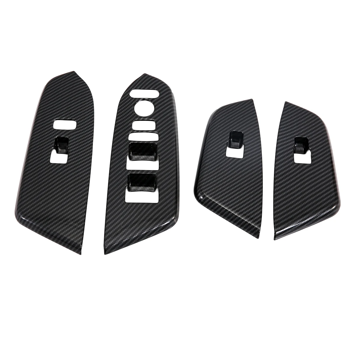 Carbon Fiber Inner window switch panel cover Tirm for Honda CRV CR-V 2017-2018