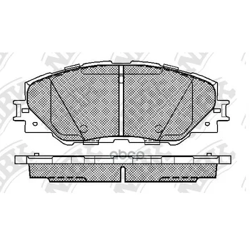 

Brake pads Toyota Matrix 2.4 2008 - Toyota Auris 1.8 2010 - 2012 Toyota Corolla 1 nibk item No. pn1530